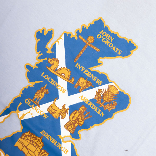 Adults Tshirt Scotland Map