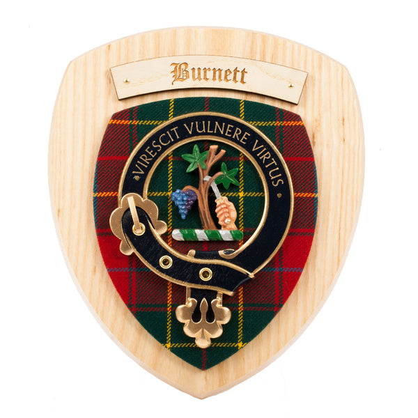 Clan Wall Plaque Burnett