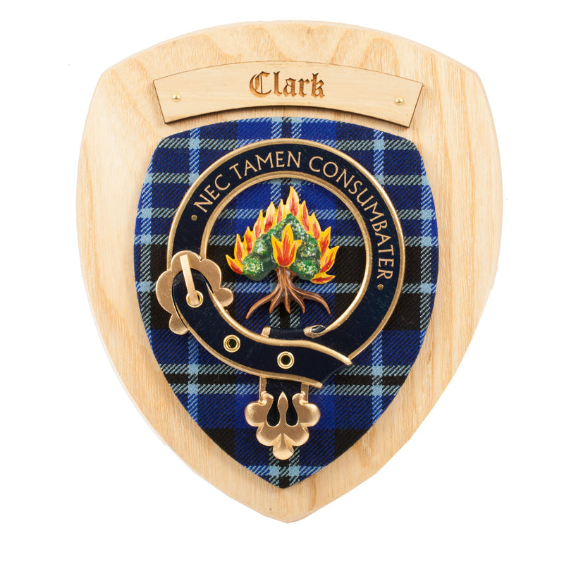 Clan Wall Plaque Clark