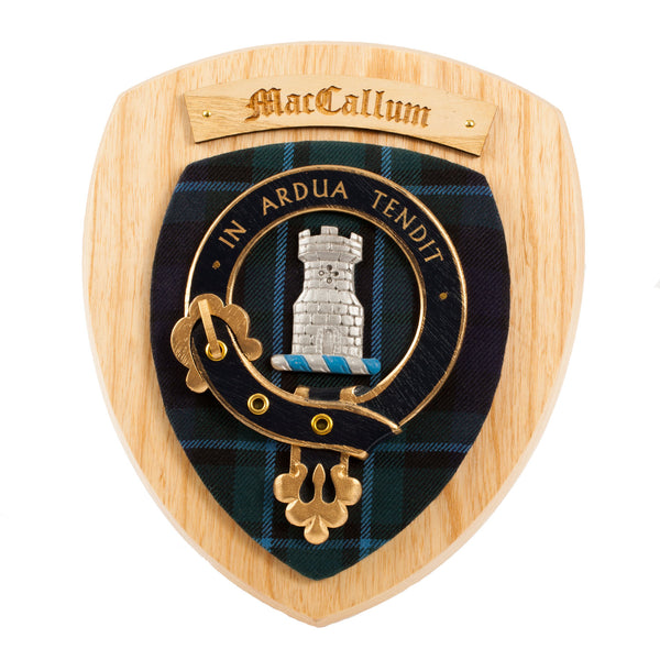 Clan Wall Plaque Maccallum