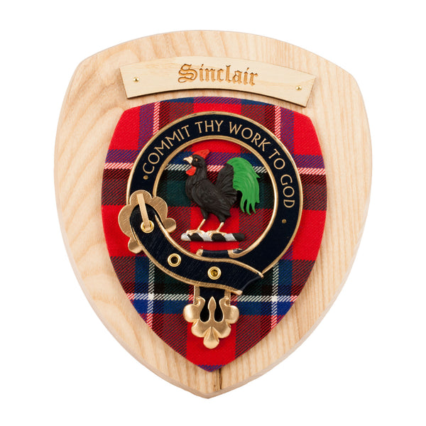 Clan Wall Plaque Sinclair