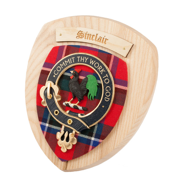 Clan Wall Plaque Sinclair