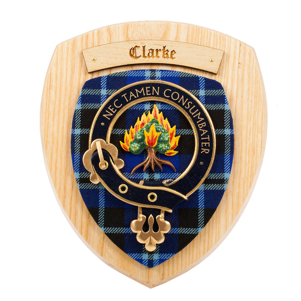 Clan Wall Plaque Clarke