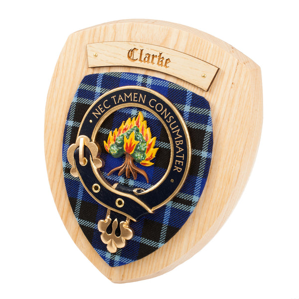 Clan Wall Plaque Clarke