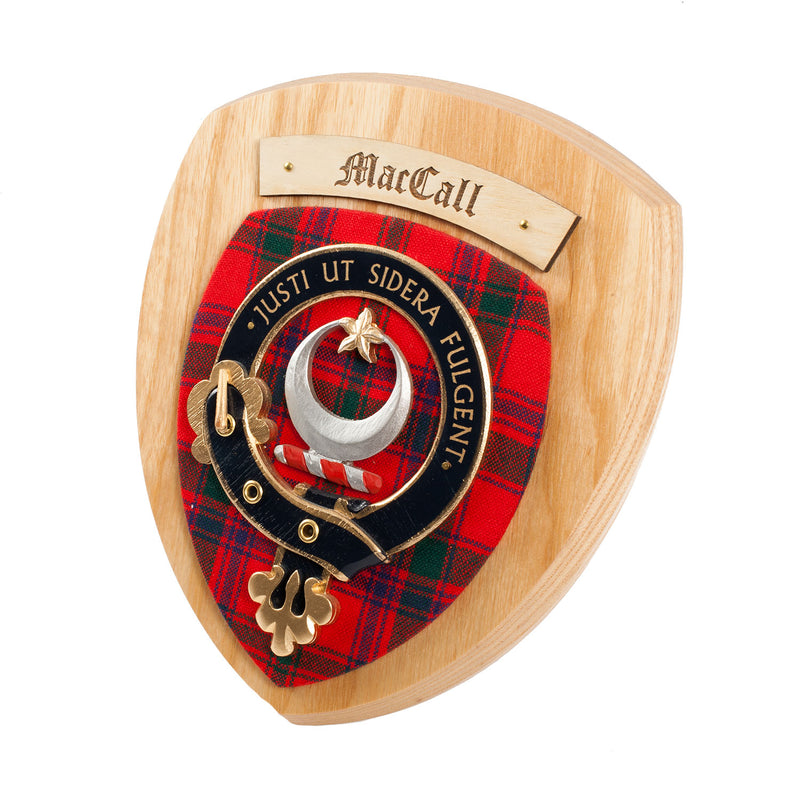 Clan Wall Plaque Maccall