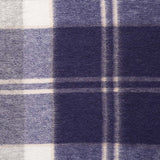 100% Cashmere Blanket Bannockbane Silver