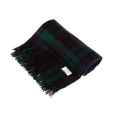 100% Cashmere Blanket Black Watch