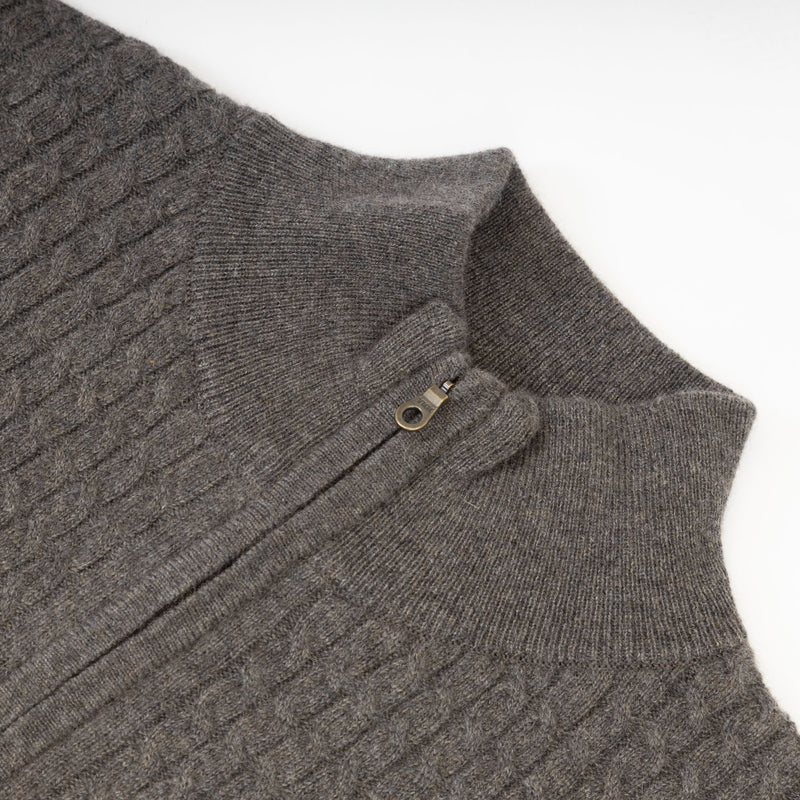 Gents 1/2 Zip Sweater Ptarmigan