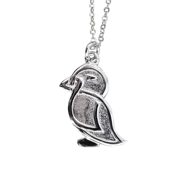 Celtic Puffin Pendant