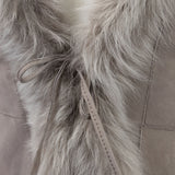 Ladies Toscano Sheepskin Gillet Topo