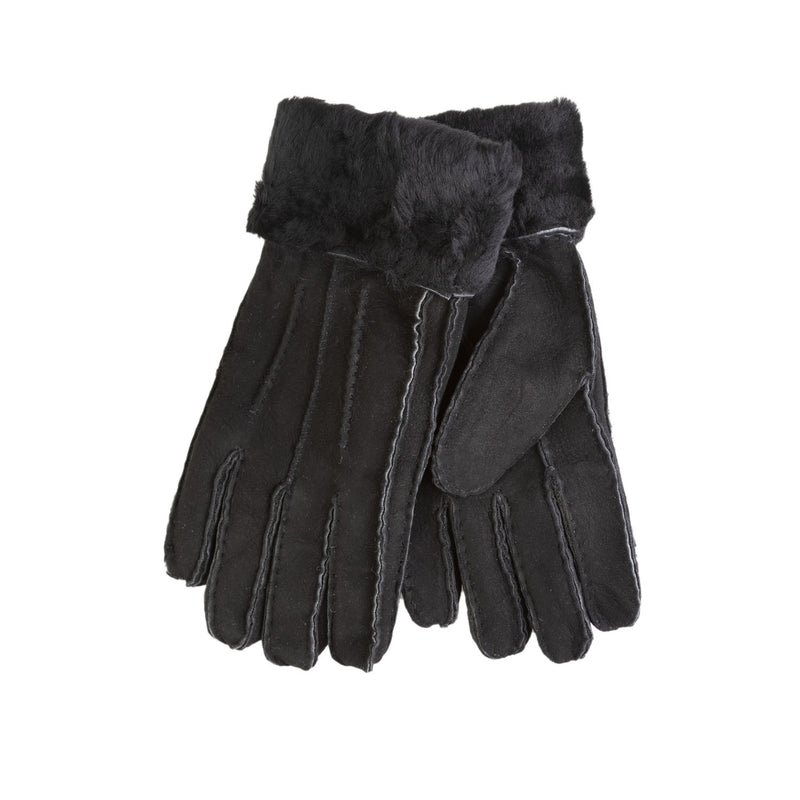 Ladies Sheepskin Gloves Black