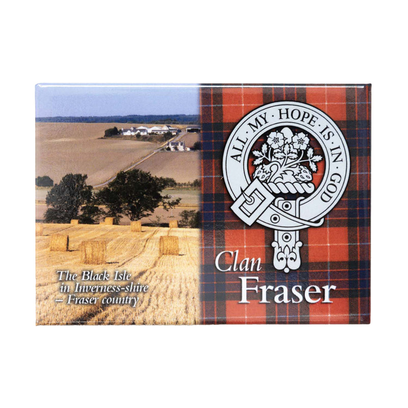 Clan/Family  Scenic Magnet Fraser