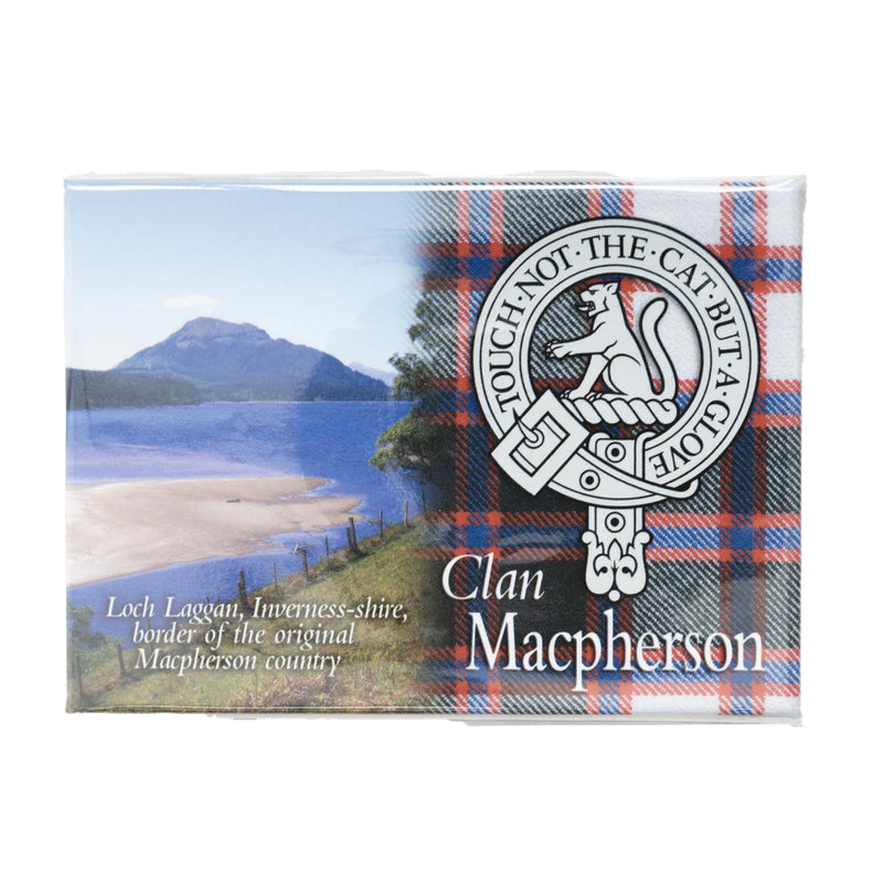 Clan/Family  Scenic Magnet Macpherson