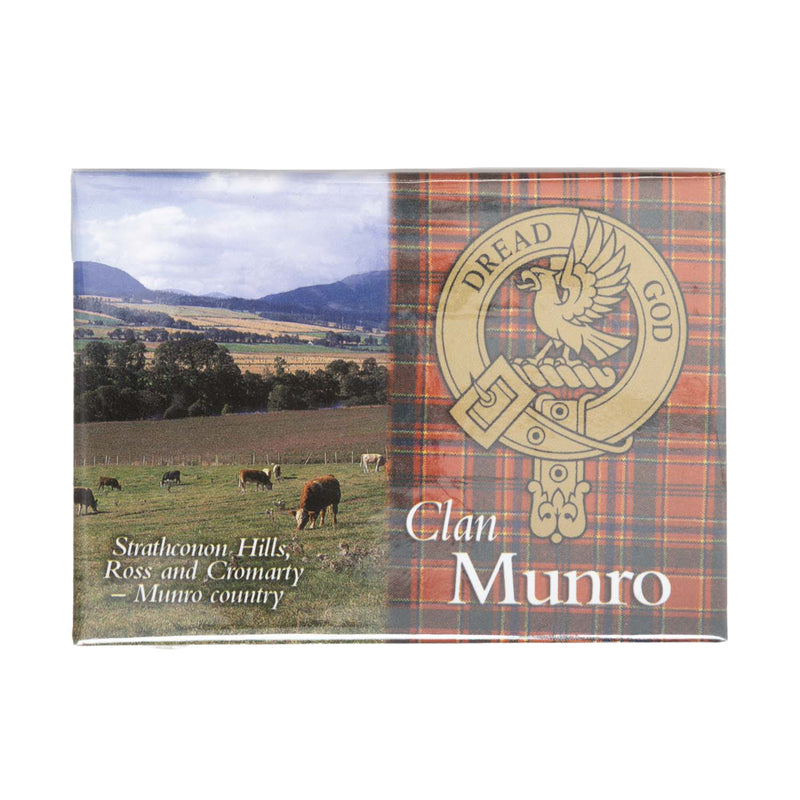 Clan/Family  Scenic Magnet Munro