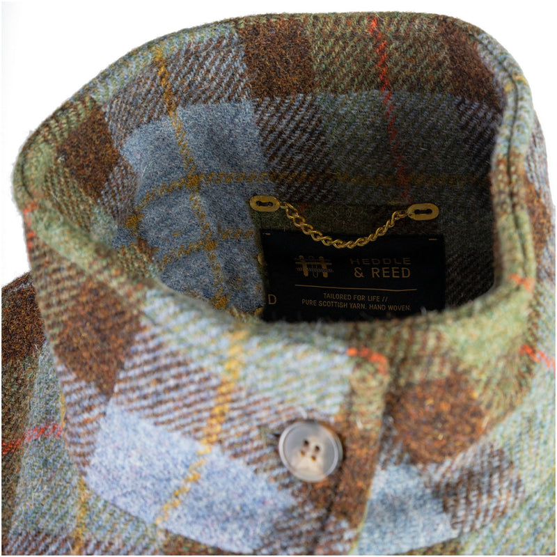 Sienna Cape Harris Tweed Lovat