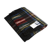 Edinburgh Lambswool Stole Stewart Black