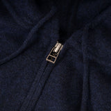 100% Cashmere Gents Hoodie Cosmos