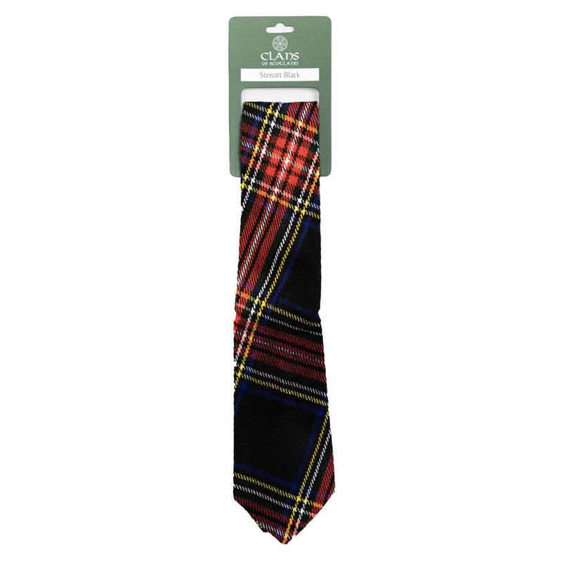 Tartan Tie Stewart Black