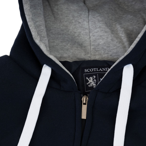 Mens Scotland Emb Hooded Top