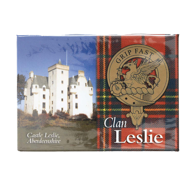 Clan/Family  Scenic Magnet Leslie