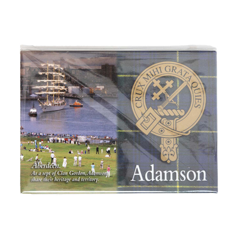 Clan/Family  Scenic Magnet Adamson