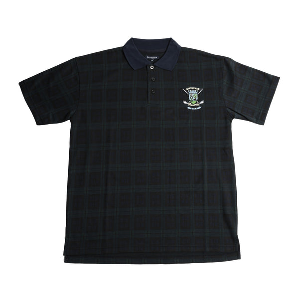 Mens Walter Tartan Polo Shirt