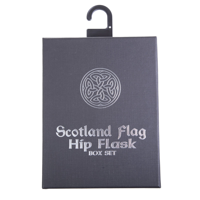 Scotland Flag 6Oz Flask/Funnel Box Set