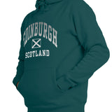 Adults Edinburgh Reflective Hooded Top Teal