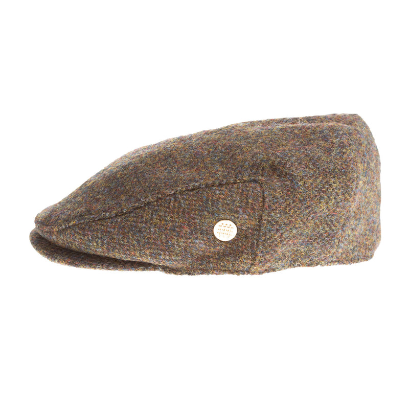 Heddle & Reed Harris Tweed Flatcap Forest