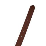 Leather Blanket Belt Brown