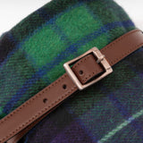 Leather Blanket Belt Brown