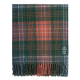 Highland Wool Blend Tartan Blanket Throw Wilson Ancient