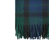 Highland Wool Blend Tartan Blanket Throw Mackay