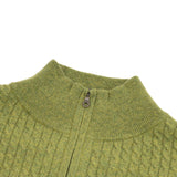 Gents 1/2 Zip Sweater Green Jeans