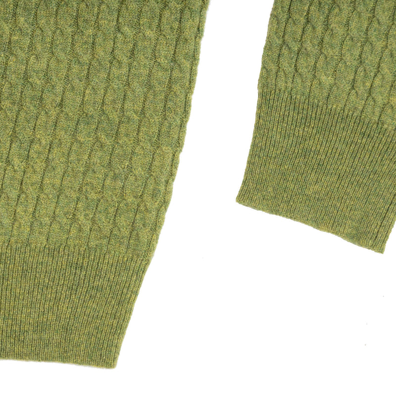 Gents 1/2 Zip Sweater Green Jeans