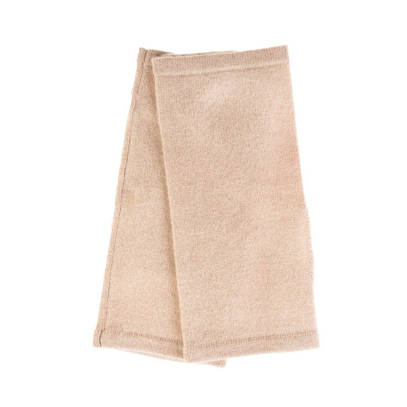 30% Cashmere Ladies Lt Wt Wristlets Hazelnut