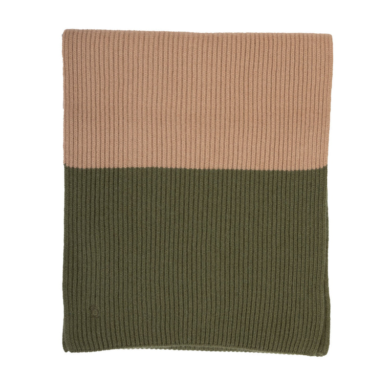 30% Cashmere Maisie Scarf Green Mix