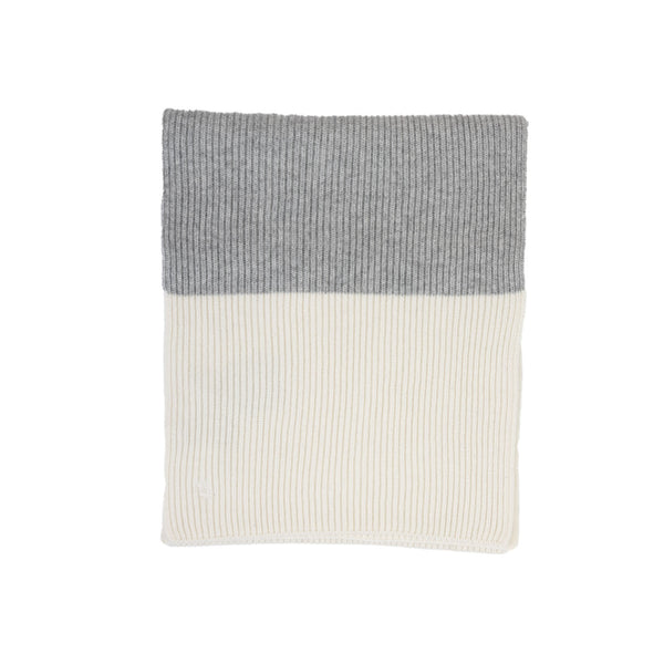 30% Cashmere Maisie Scarf Grey Mix