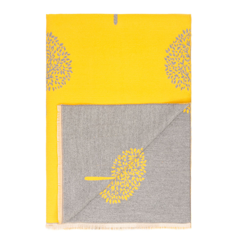 Original Tree Super Soft Stole Ochre/Grey