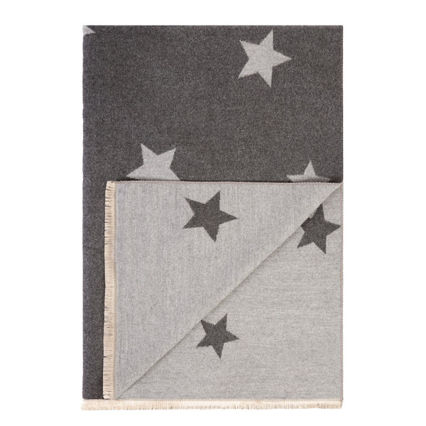 New Star Super Soft Stole Dark Grey/Light Grey