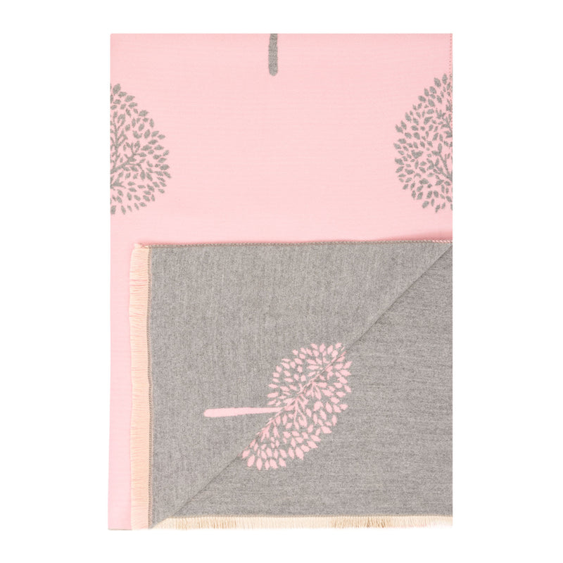 Original Tree Super Soft Stole Bright Pink/Grey