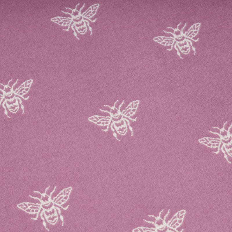 New Bee Super Soft Stole Purple/Light Grey