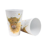 Jan Pashley Highland Coo 4Pc Picnic Cups