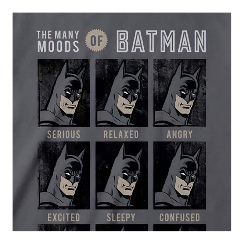 Moods Of Batman Adult T-Shirt