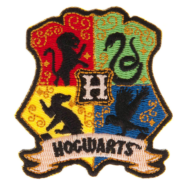 Hp (Hogwarts Crest) Iron-On Sticker