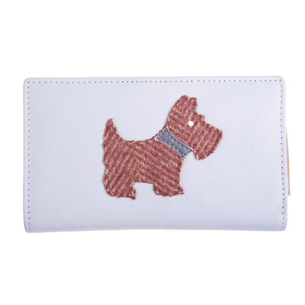 Tall Purse Multi Coloured Dog Grey