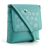 Moonflower Cross Body Bag Turquoise