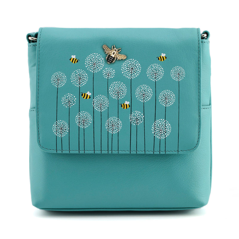 Moonflower Cross Body Bag Turquoise