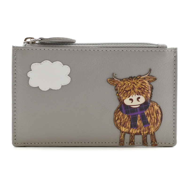 Bella Card And Coin Purse Grey