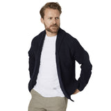 Mens Peregrine Waffle Shawl Navy